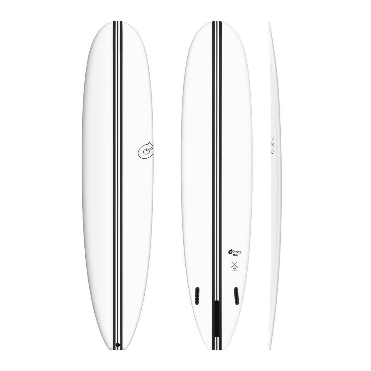 Torq - The Don Xl Tec 8'6" - Planche De Surf Longboard 8'6 - Planche De Surf - Blanc|noir - Taille Unique - Decathlon