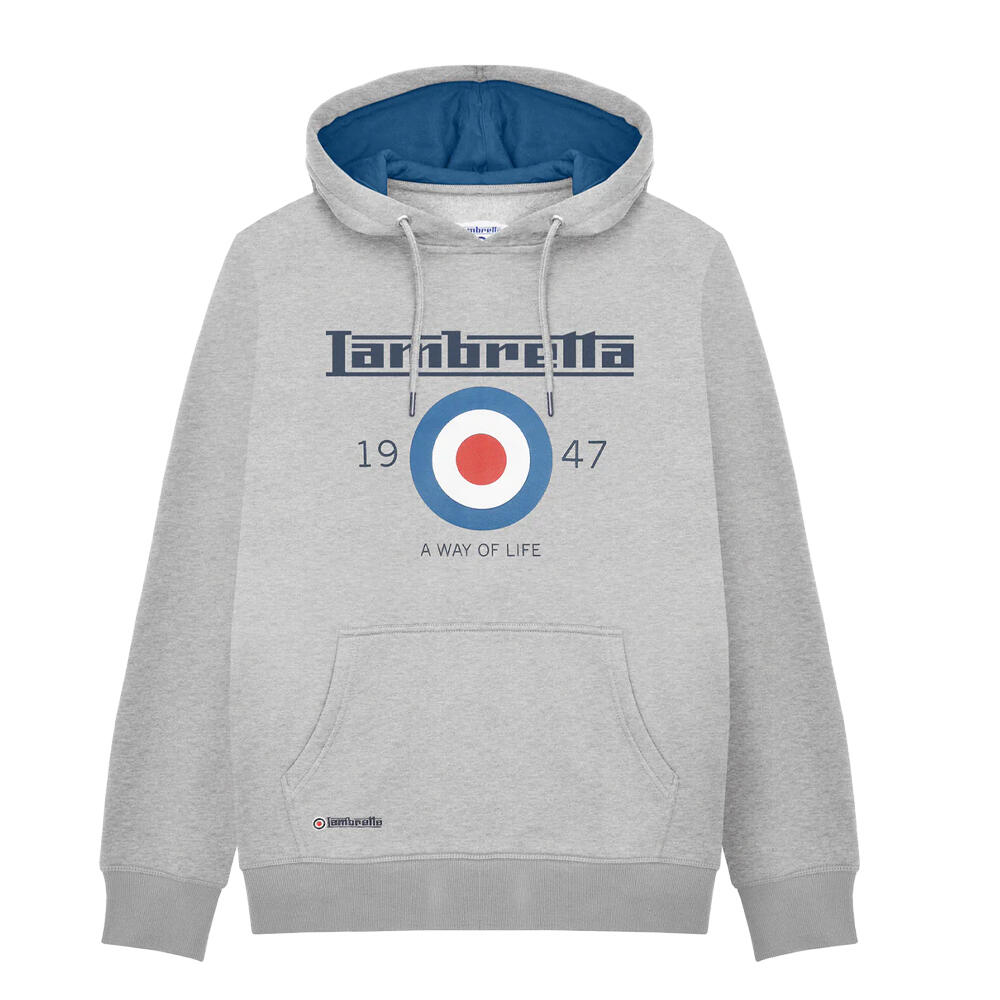 Lambretta Mens AW24 Target Hoodie