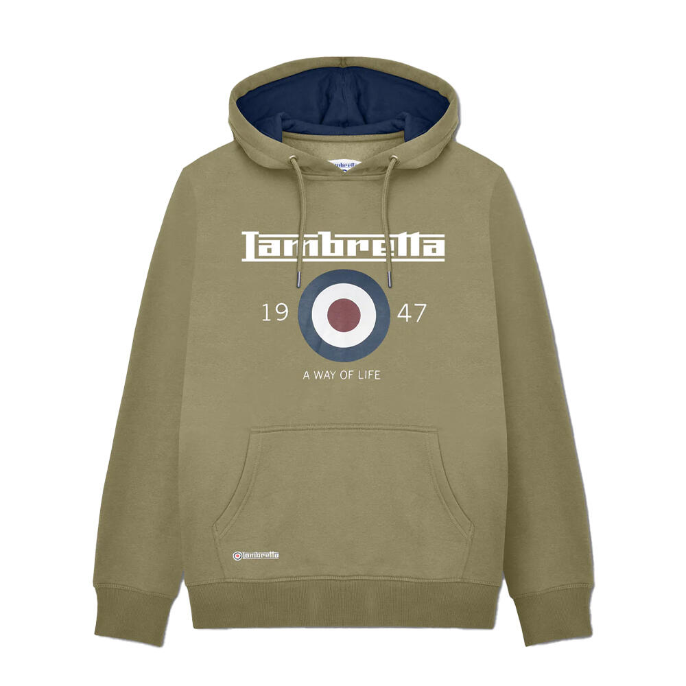 Lambretta Mens AW24 Target Hoodie