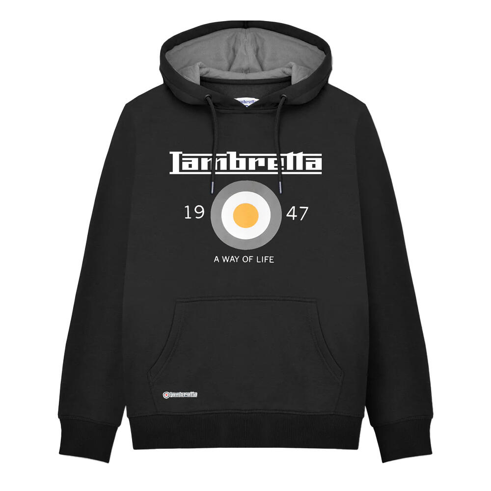 Lambretta Mens AW24 Target Hoodie