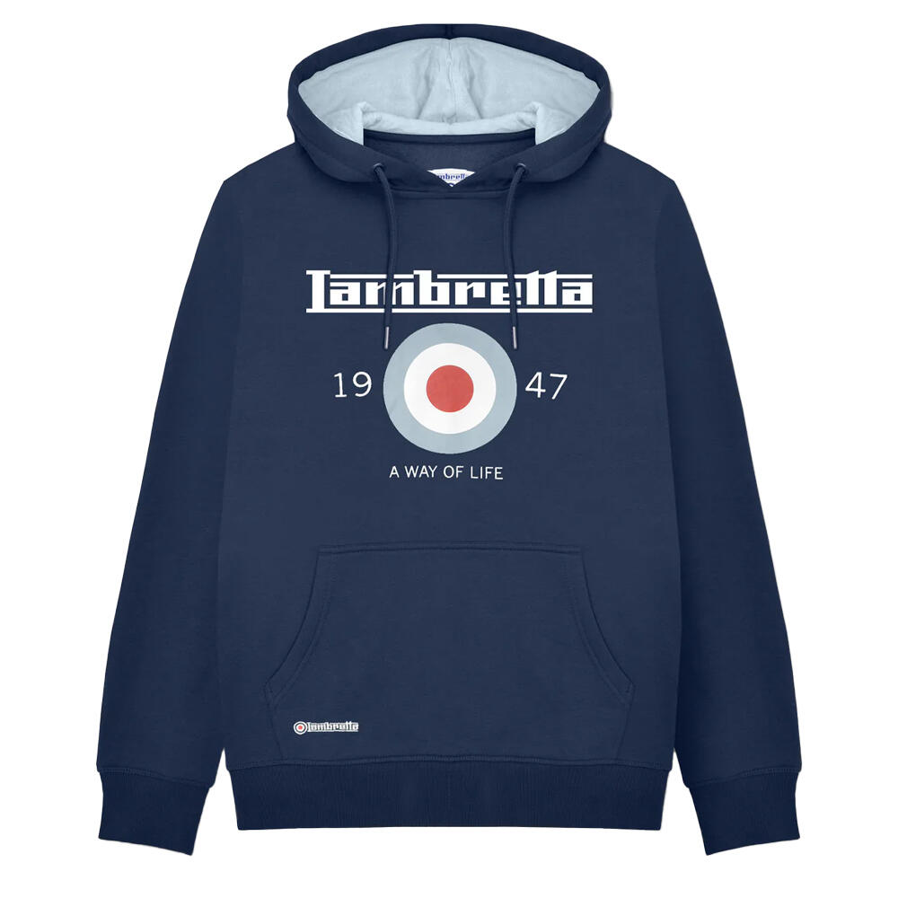 Lambretta Mens AW24 Target Hoodie