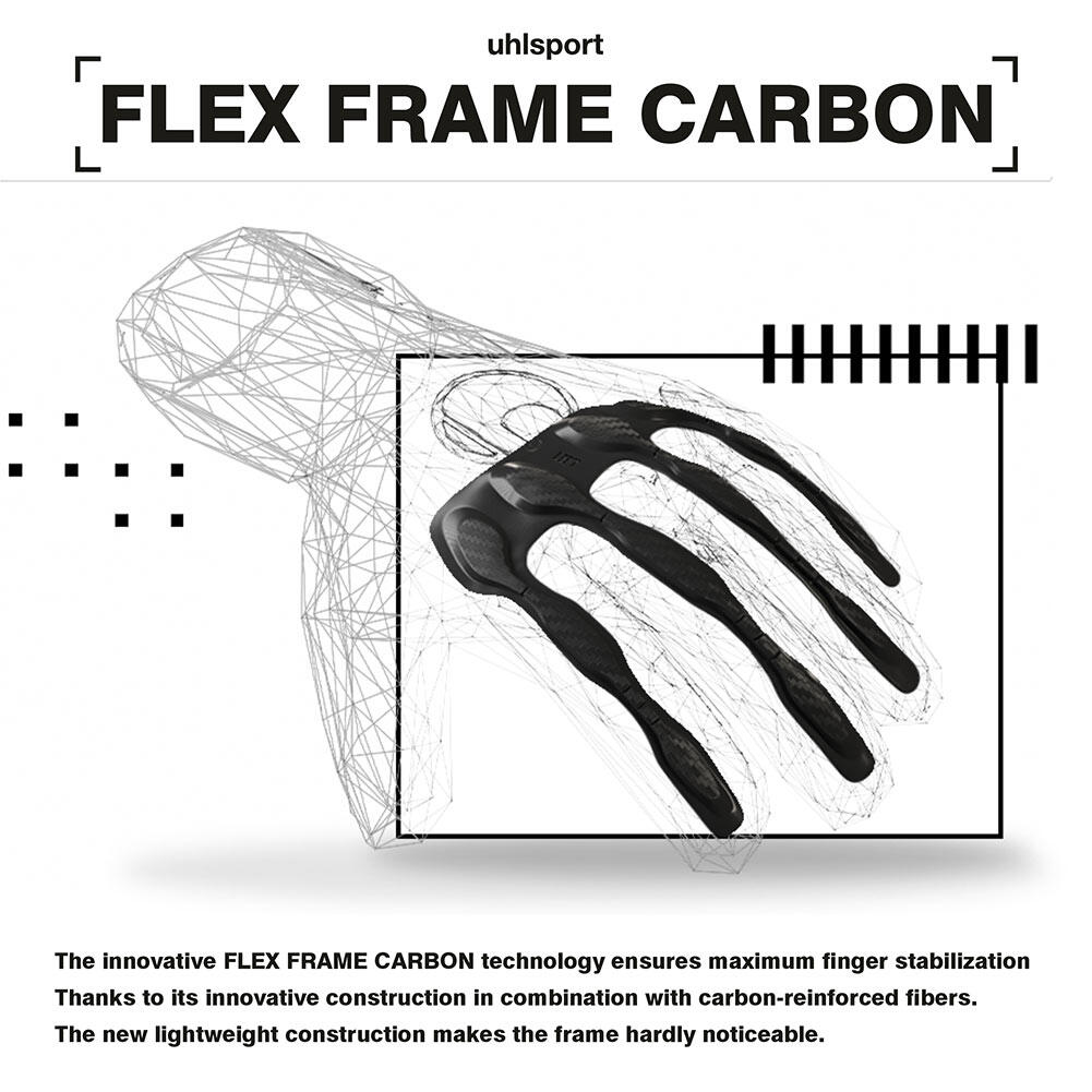 Keepershandschoenen SUPERGRIP+ FLEX FRAME CARBON UHLSPORT 4/4