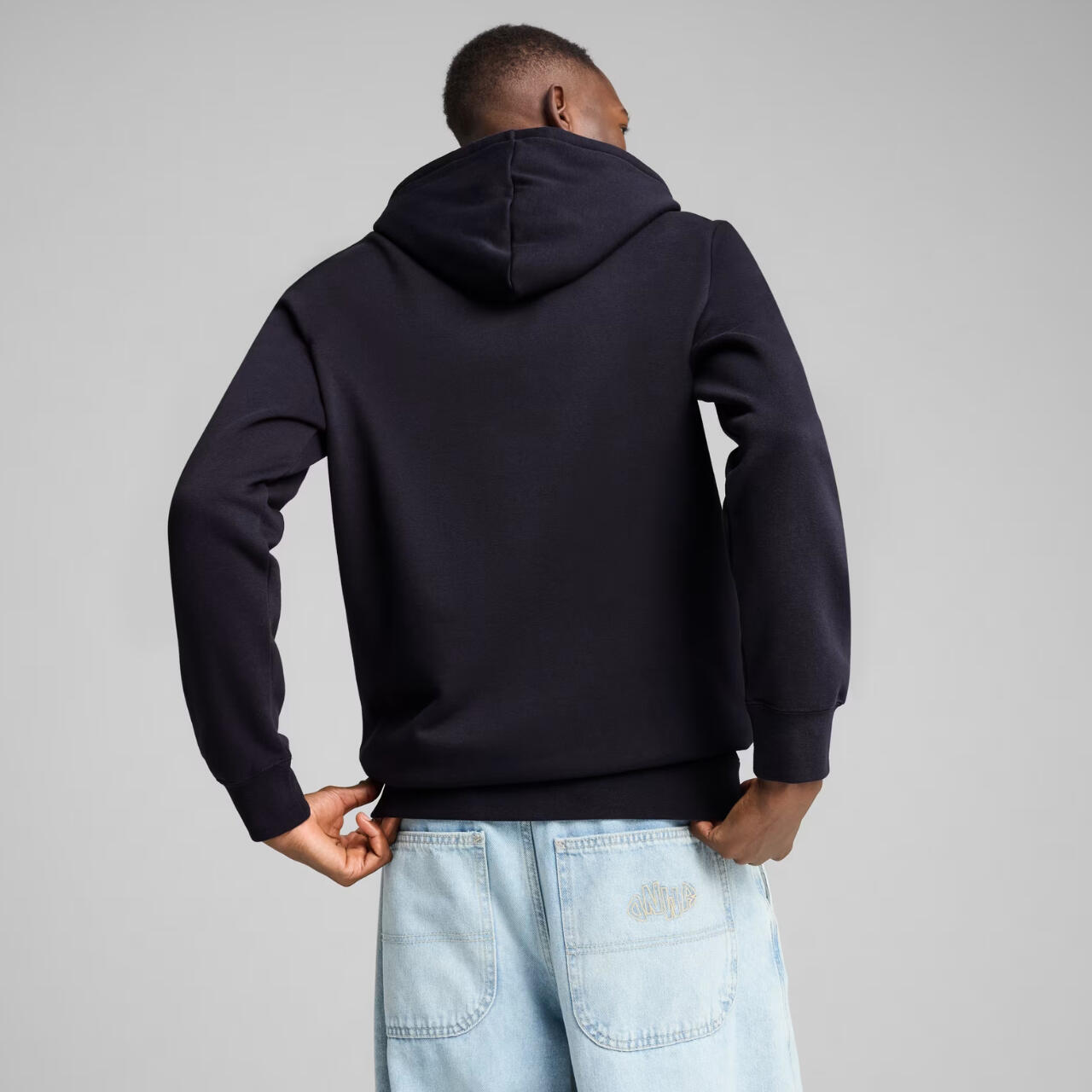 Homme Puma Ess Logo Lab Sweat à Capuche Coton 4/5