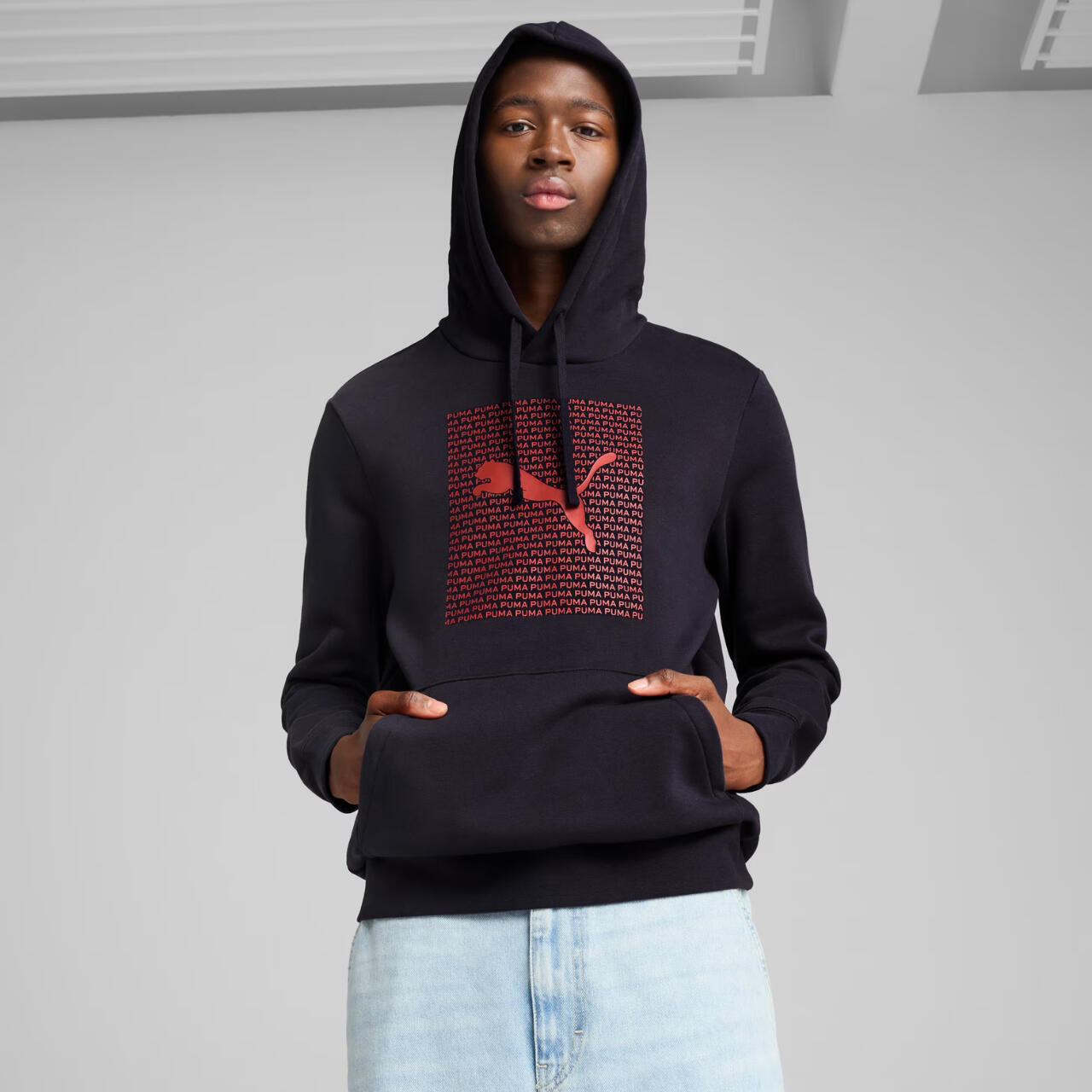 Homme Puma Ess Logo Lab Sweat à Capuche Coton 3/5