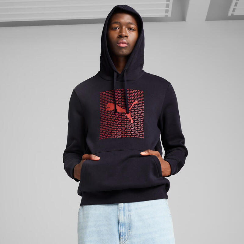 Hanorac Drumeții În Natură Puma Essentials Logo Bărbați