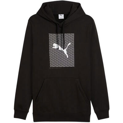 Puma herenhoodie ess logo lab met capuchon - katoen en polyester
