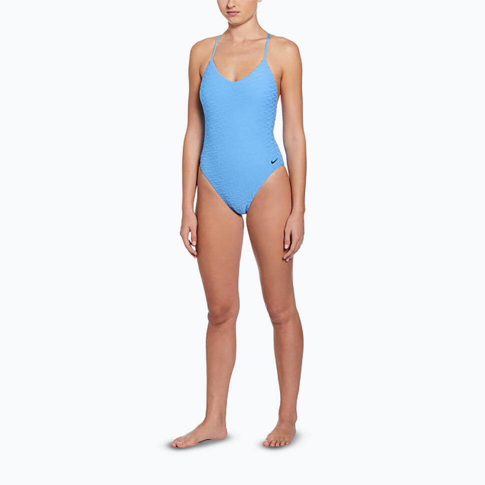 Strój pływacki jednoczęściowy damski Nike Swoosh Link Y-Back