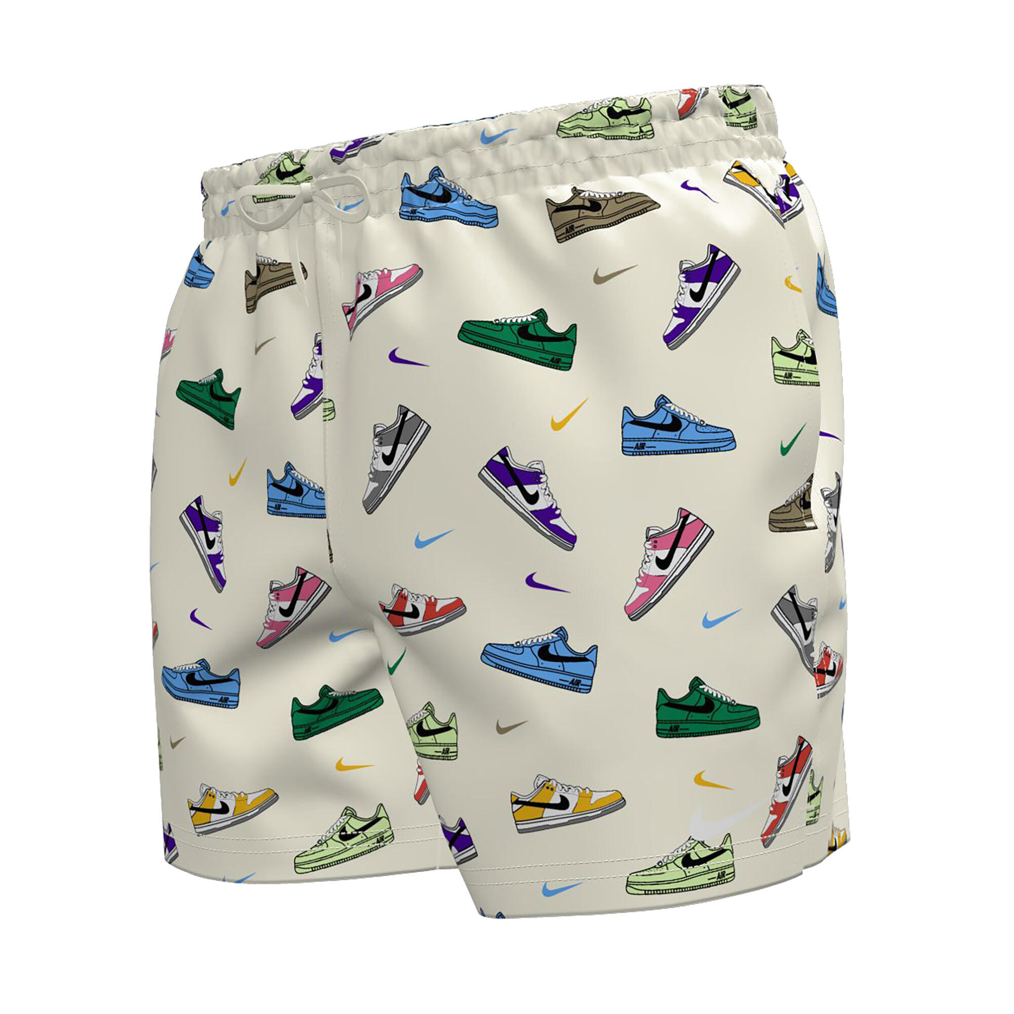 Heren Nike Swim Breaker Beige/Multicolor Shorts 4/4