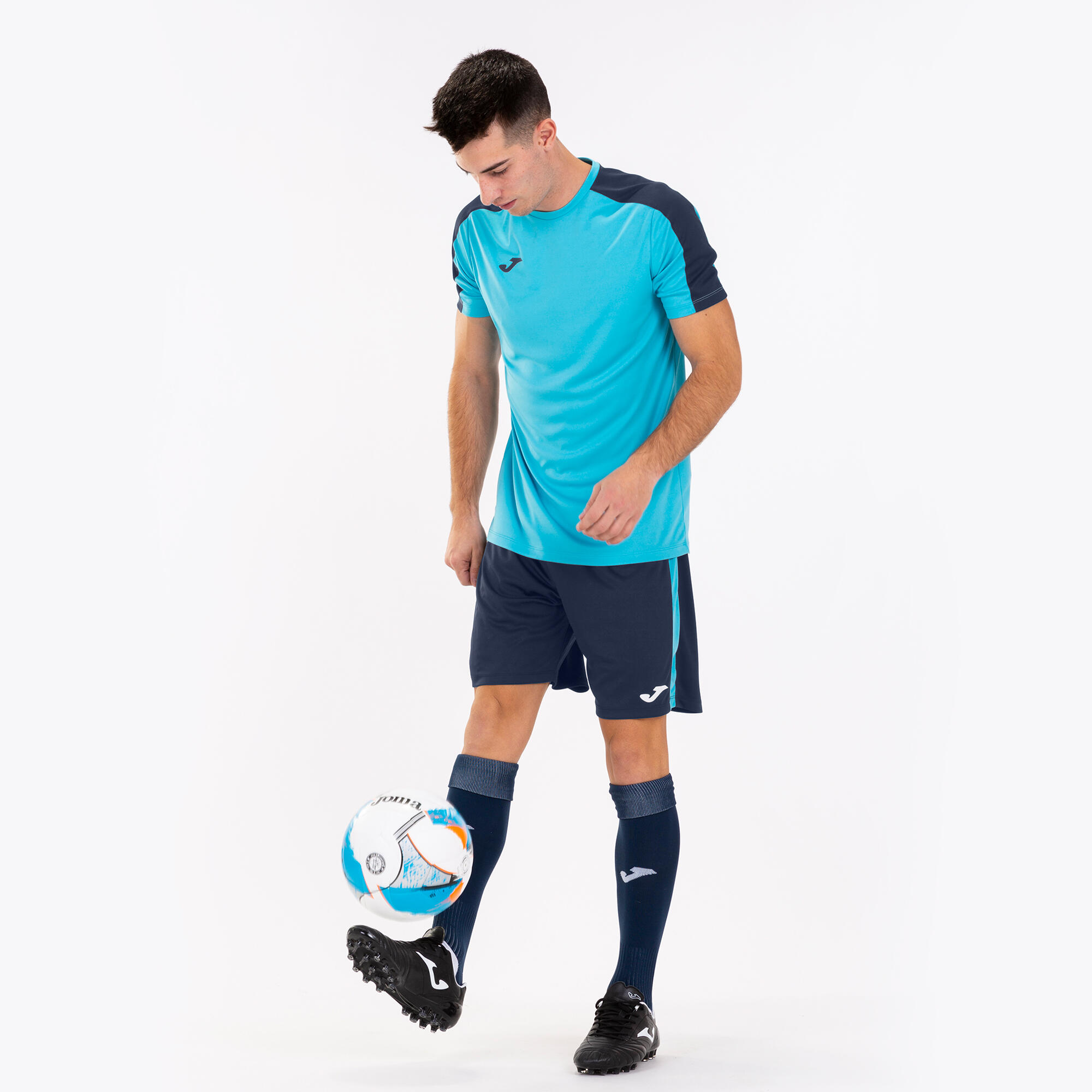 Short Football Homme Joma Maxi Bleu Marine 4/5