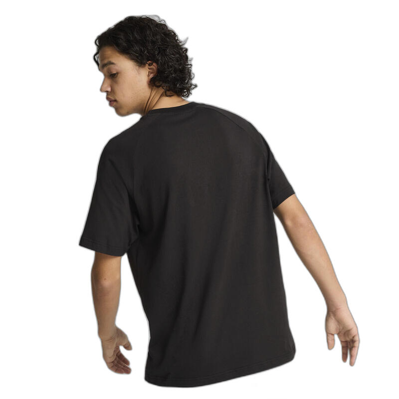 T-shirt Puma Model Classics Relaxed Graphic T Culoare Negru
