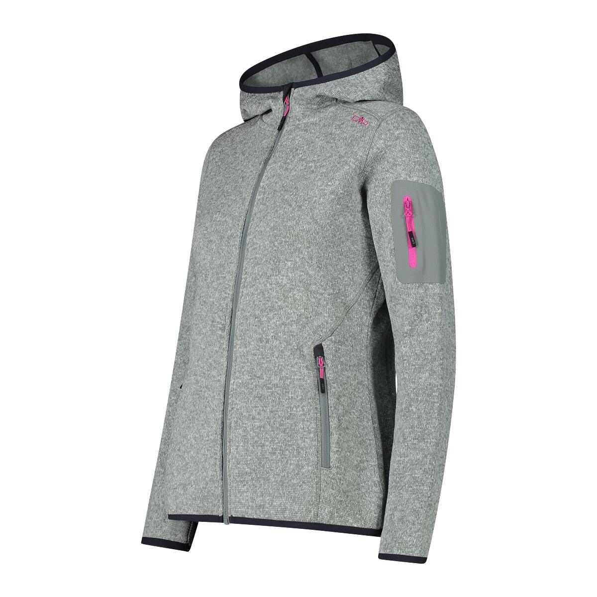 CMP Damen Jacke Knitted Melange Hoody 3H19826 3/5
