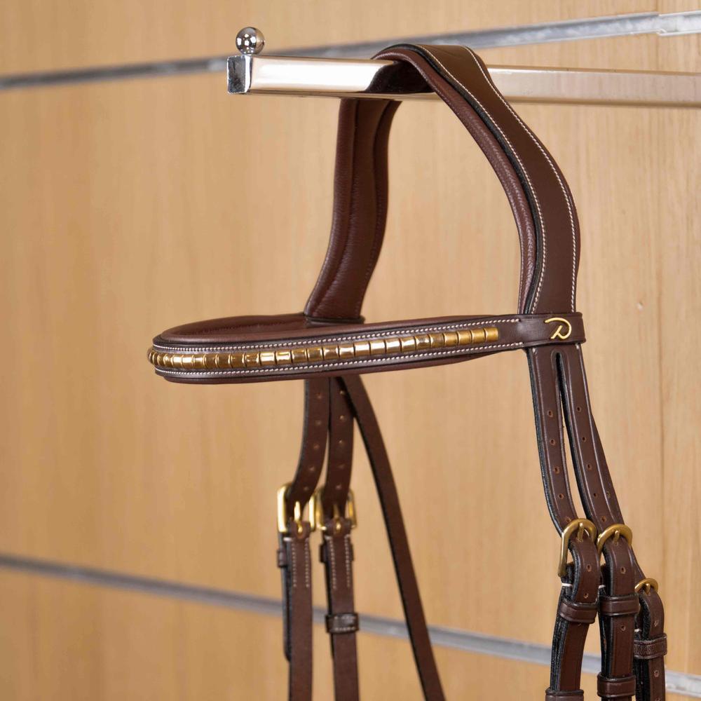 Frontal pour cheval droit Dy'on Clincher Laiton 2/2