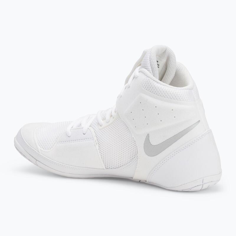 Ghete lupte Nike Fury Alb/Argintiu/Alb