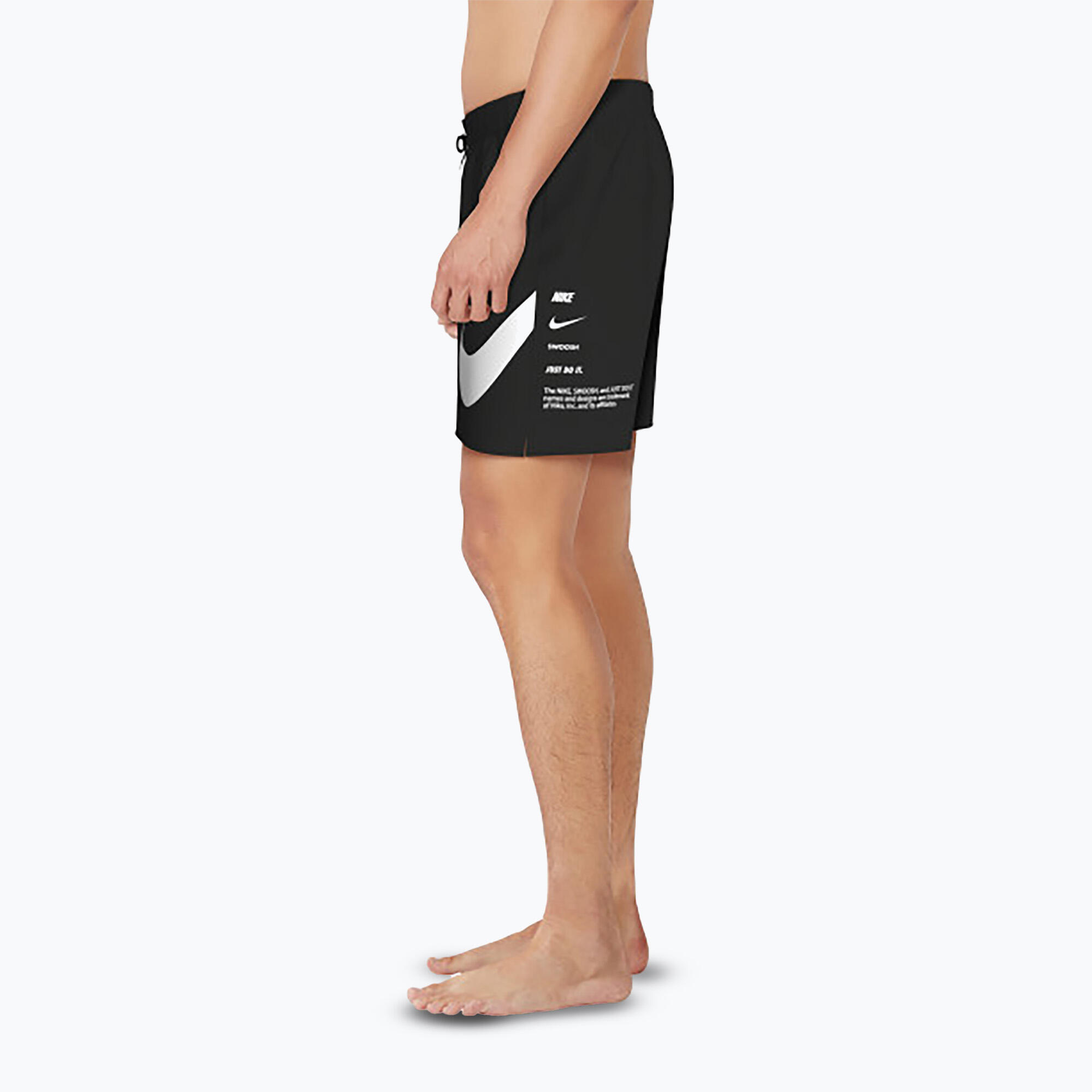Nike 7 Volley Pantaloncini da Bagno Uomo NESSF508 nero M 4/5