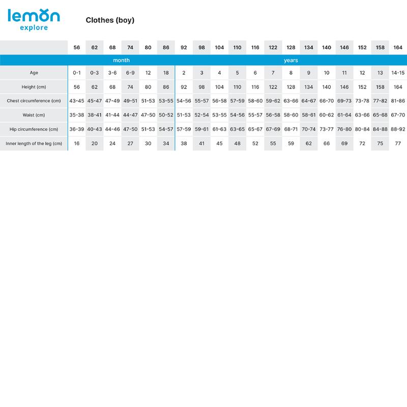 Spodenki sportowe dla dzieci Lemon Explore WL4 do kolan