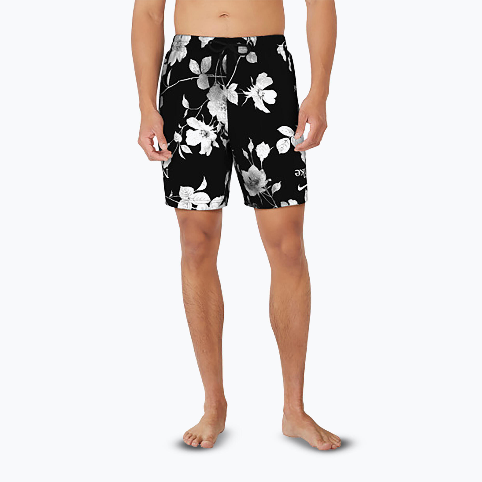 Szorty kąpielowe męskie Nike Fine Floral 7"  Volley