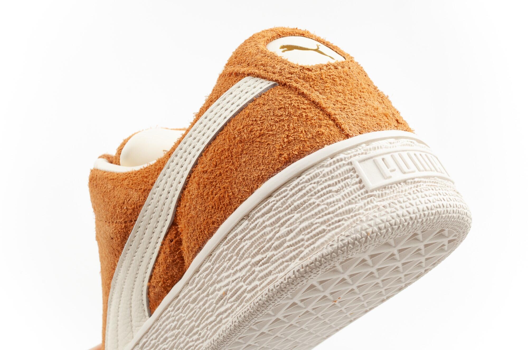 Buty sneakersy męskie Puma Suede XL Hairy skóra modne brązowe 5/10