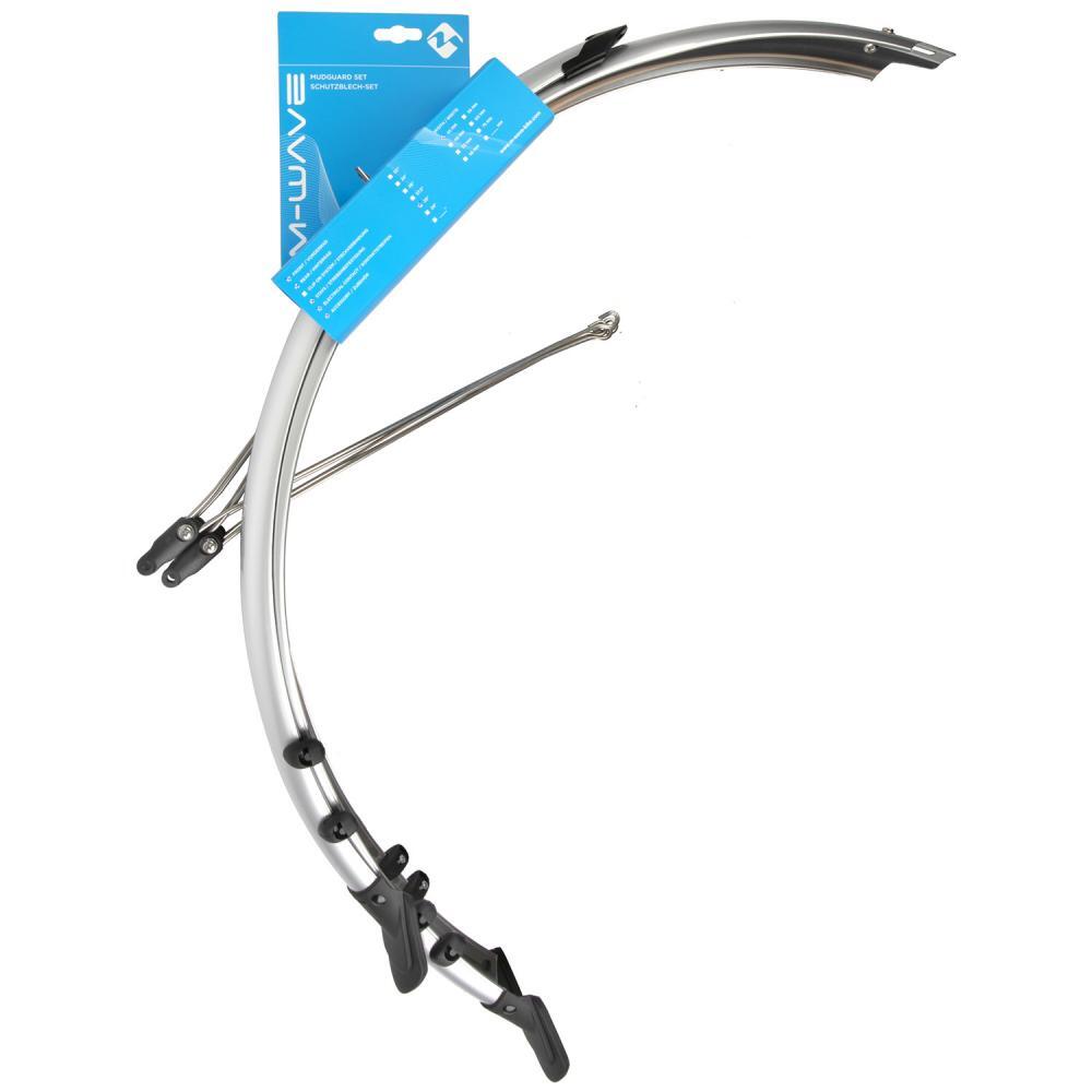 M-Wave set parafanghi 28 inch 80/120 cm argento 3/3