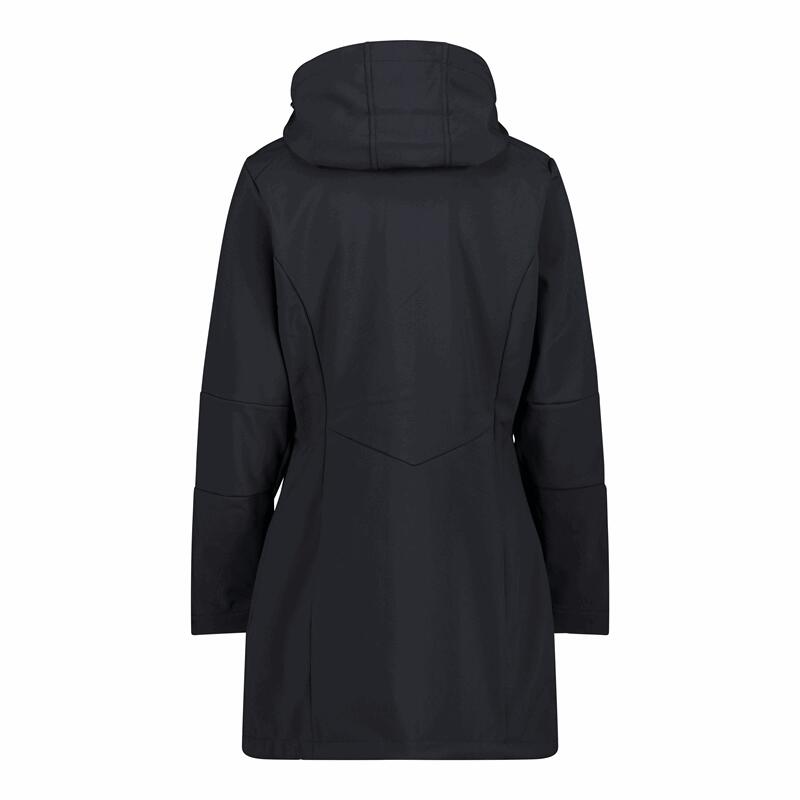 Dames parka met rits en capuchon CMP 4/7