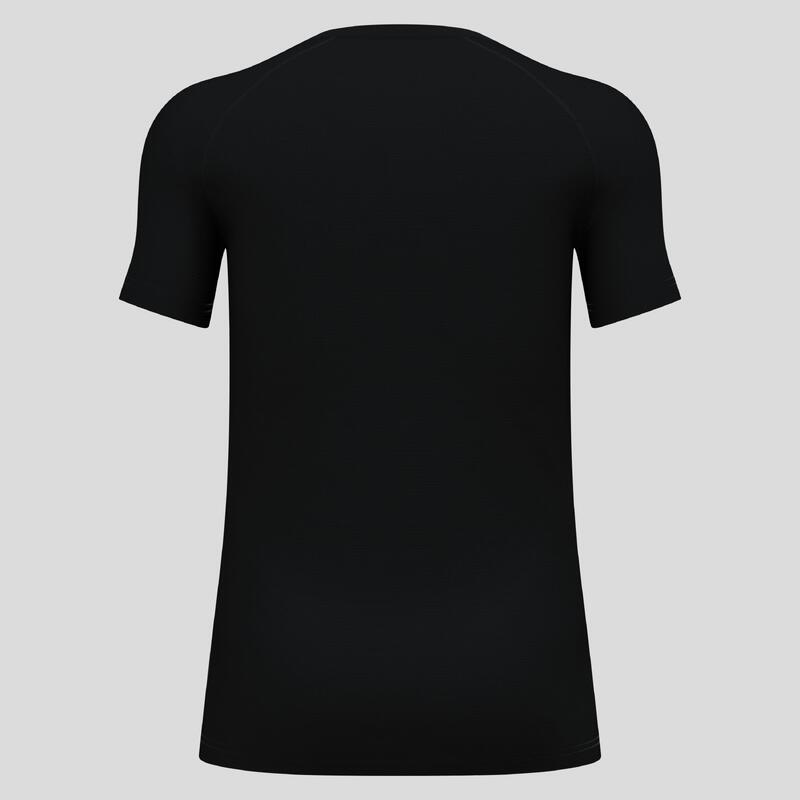 ODLO Baselayer Top Korte Mouwen Active F-Dry Light ECO Sportshirt ZWART S