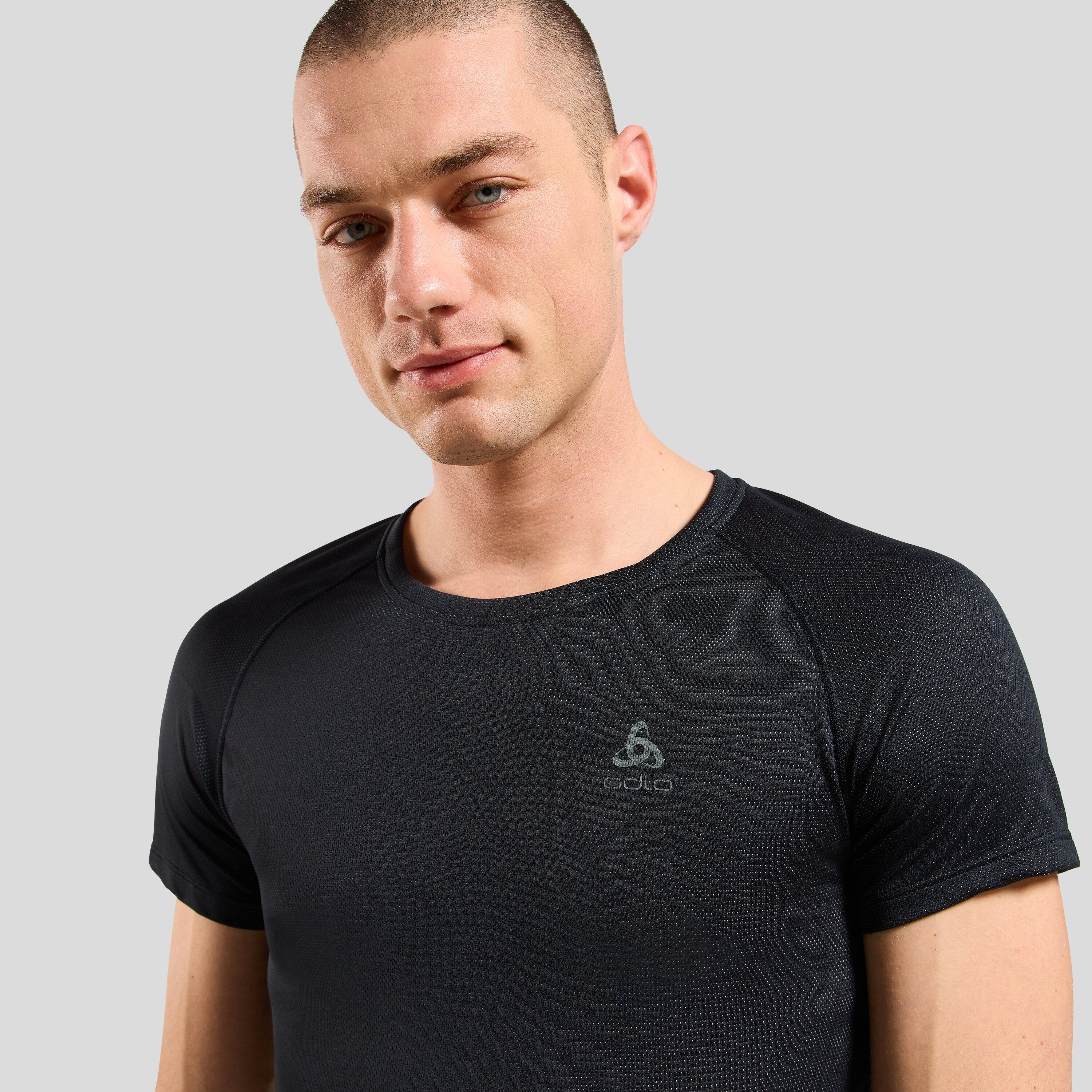 Odlo Active F-Dry Light Eco Jersey manga curta preta 3/7