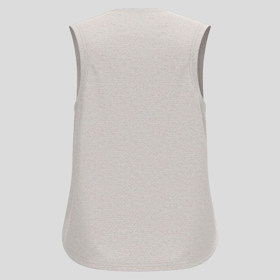 Koszulka tech. damska bez rękawów Odlo Tank crew neck ACTIVE 365 LINENCOOL