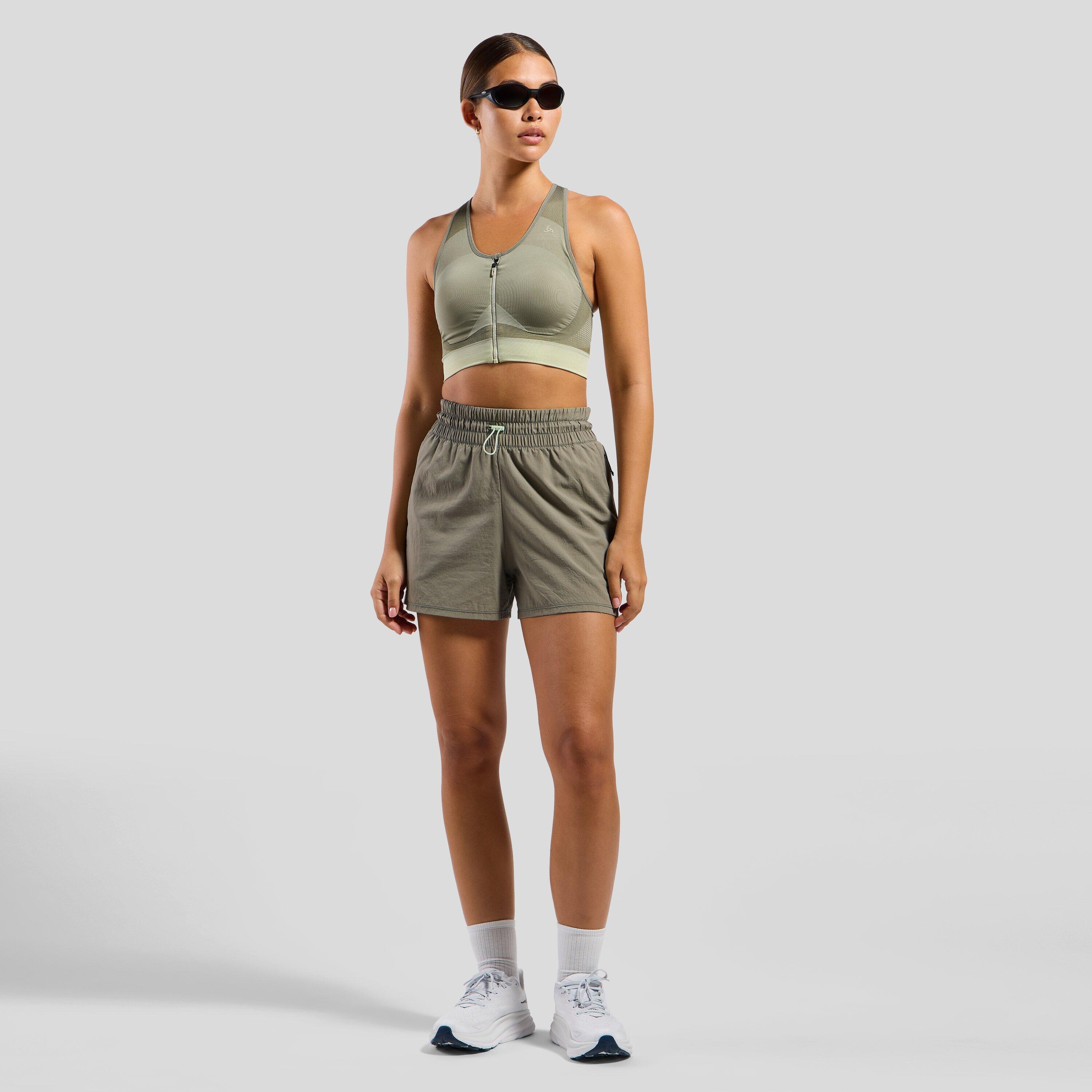Brassière de sport zippée à maintien élevé Seamless ODLO 5/7