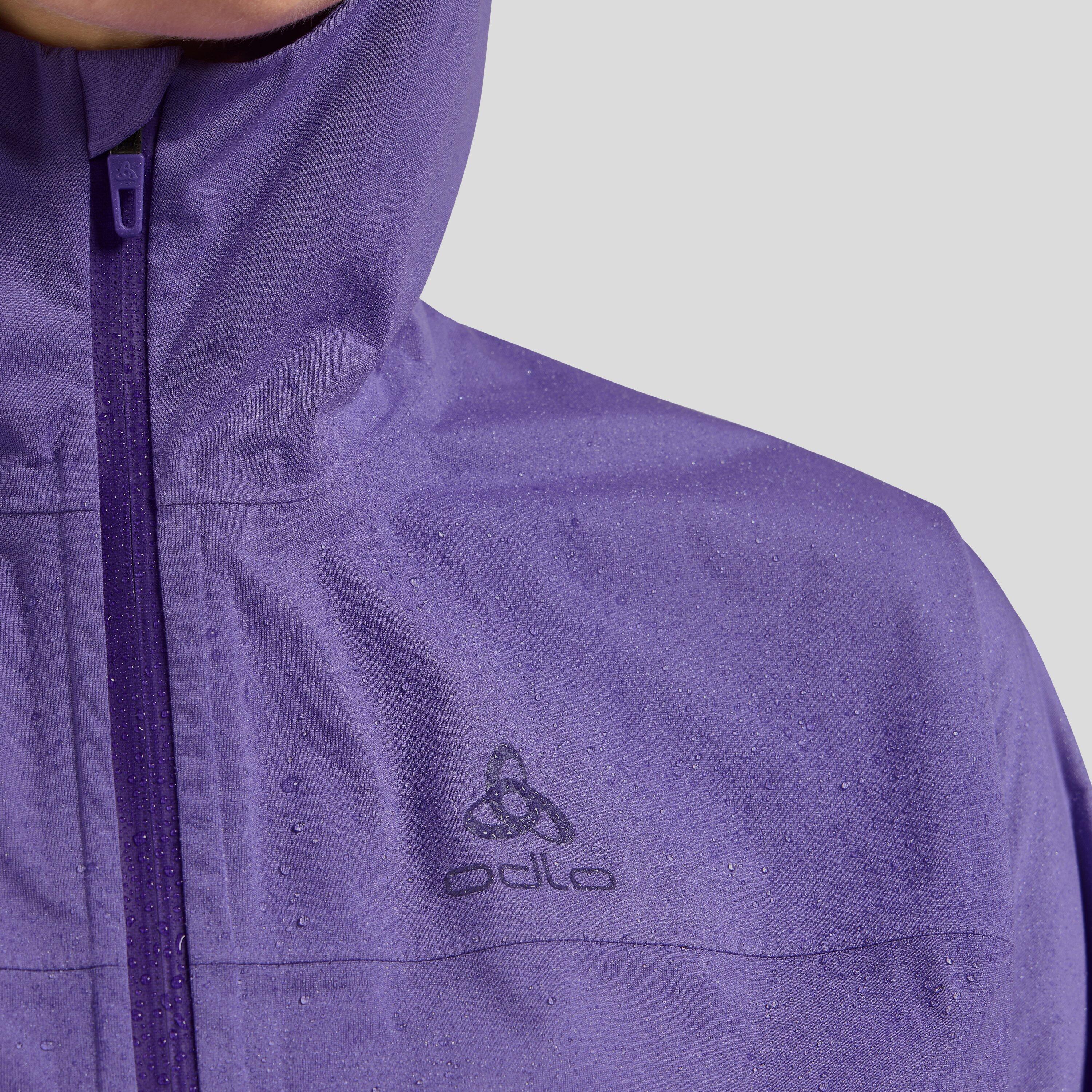 Giacca running impermeabile X-Alp Performance Knit ODLO 3/7