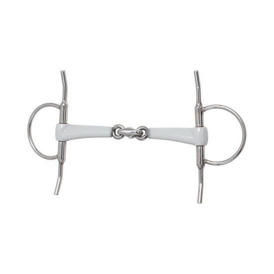 Mors à aiguille pour cheval avec double brisure Beris