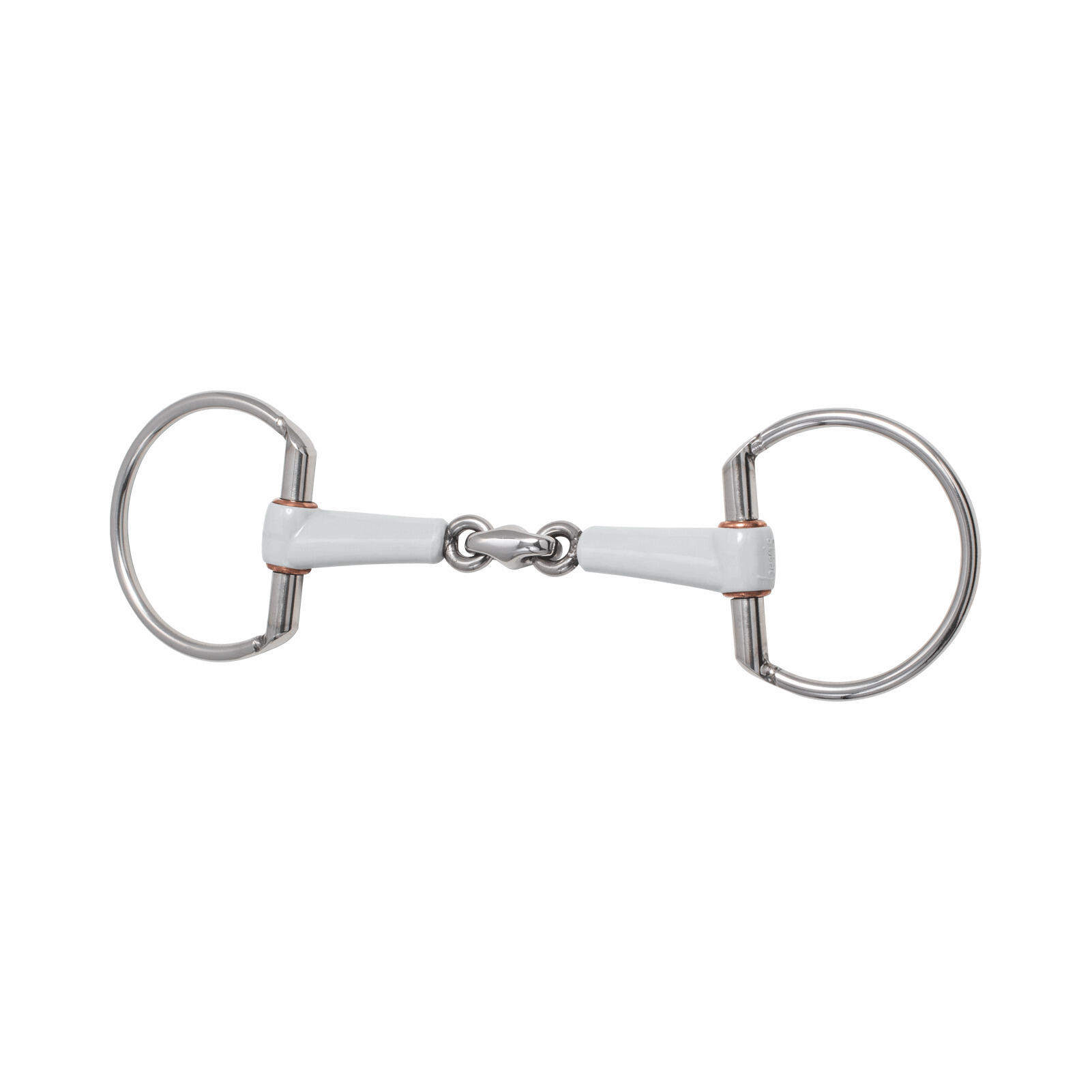 Olijventhals voor paarden met dubbele breuk Beris 1/1