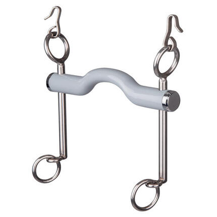 Mors de bride pour cheval avec canon à passage de langue, doux Beris