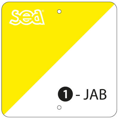 Sporti Frankreich Kunststoff-Beschilderung (x10)