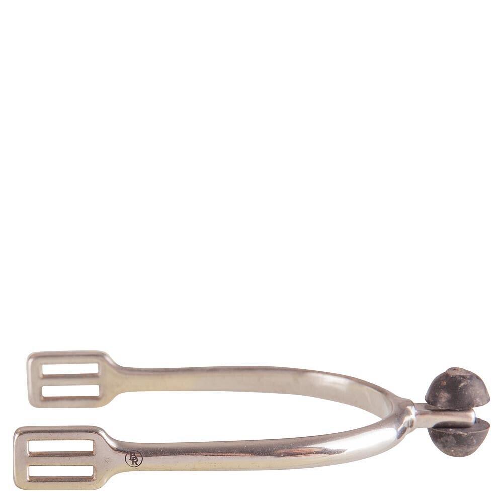 BR Rullo a impulso in acciaio inox azionato da sperone/gomma BR Equitation