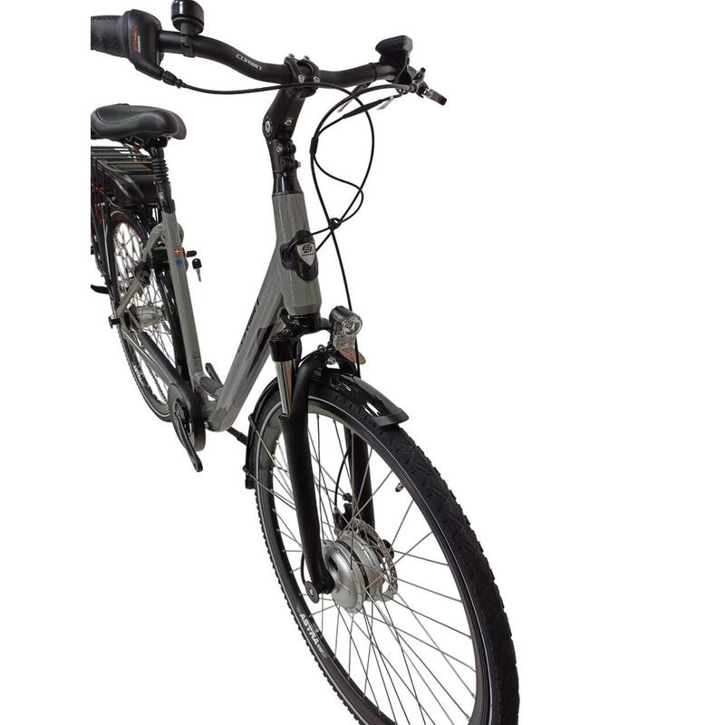 Bicicleta Electrica Corwin 28124 - 28 Inch, L, Gri