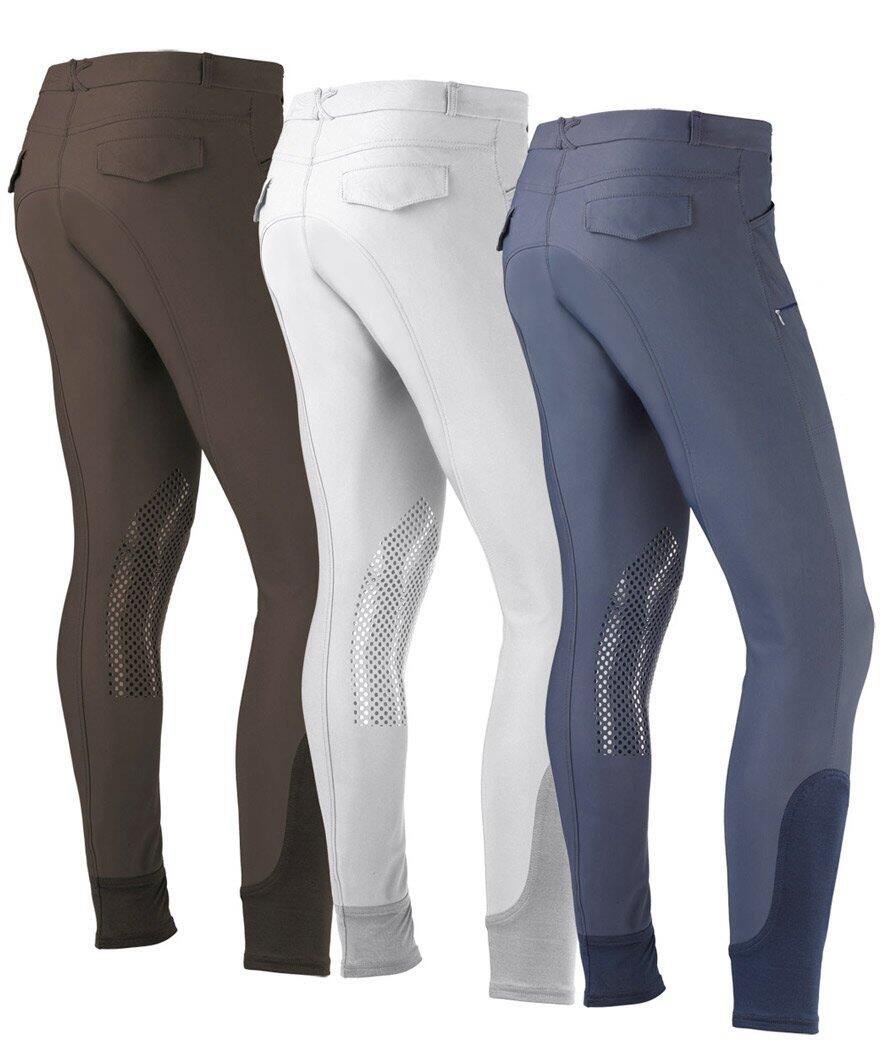 Pantaloni modello Tiglio per uomo in tessuto tecnico idrorepellente doppiato ela 2/2