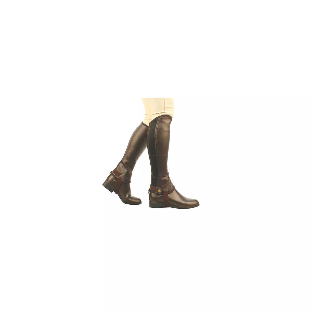 Half Chaps Weatherbeeta Saxon Equileather