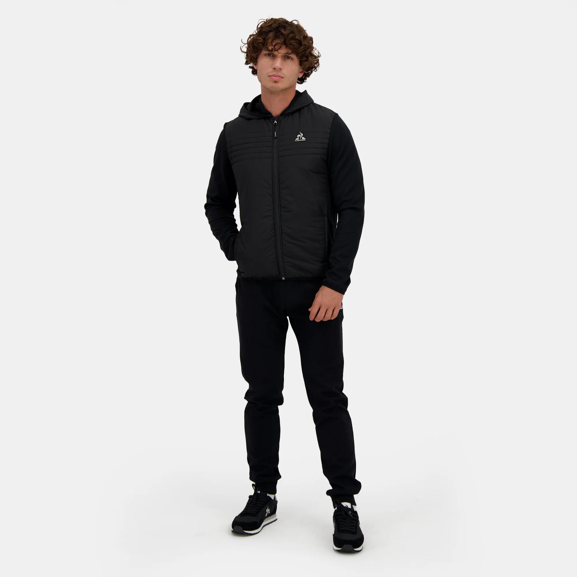 Doudoune à capuche zippé Le Coq Sportif N°1 2/3