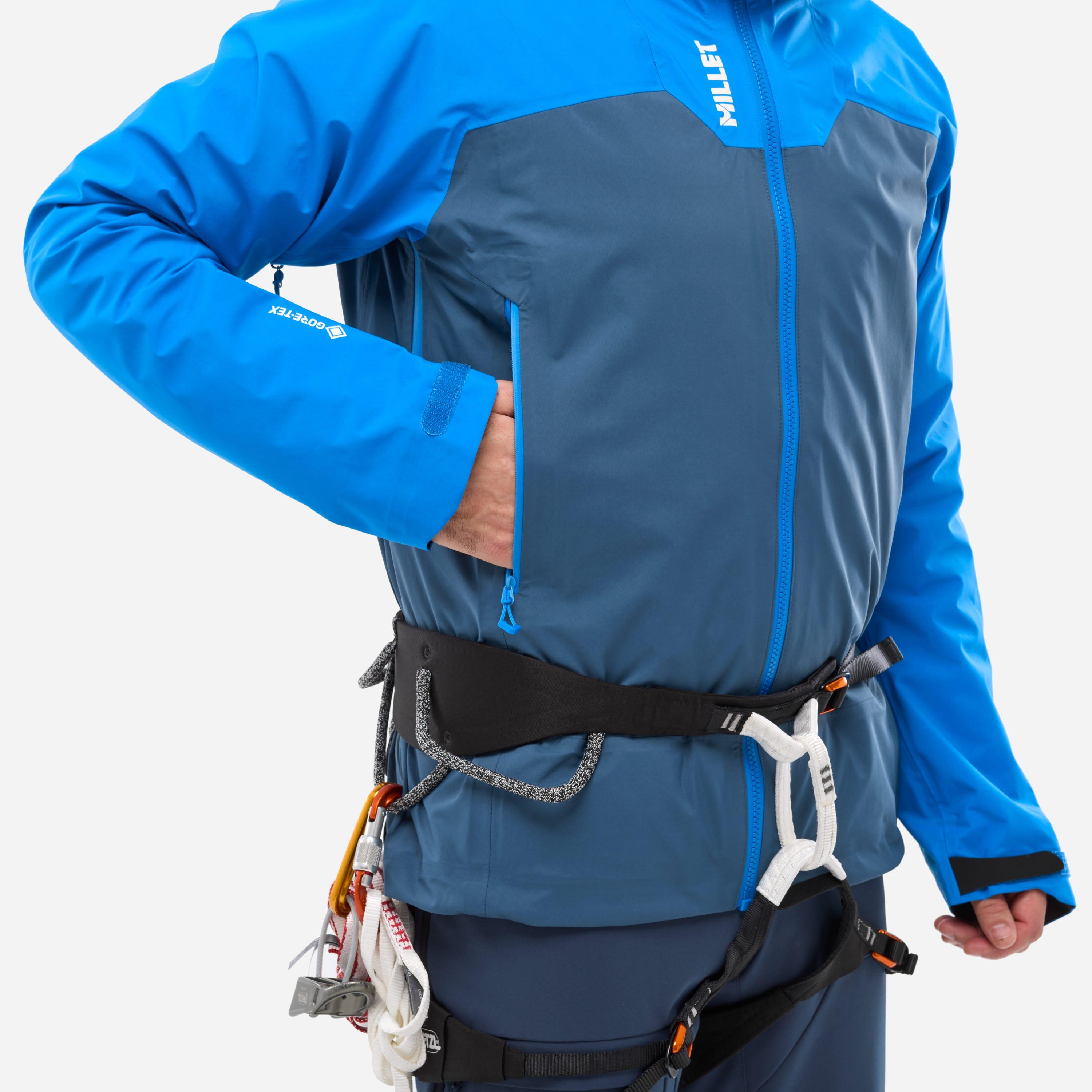Giacca Alpinismo Uomo Kamet Gore-Tex Impermeabile e Traspirante 5/5