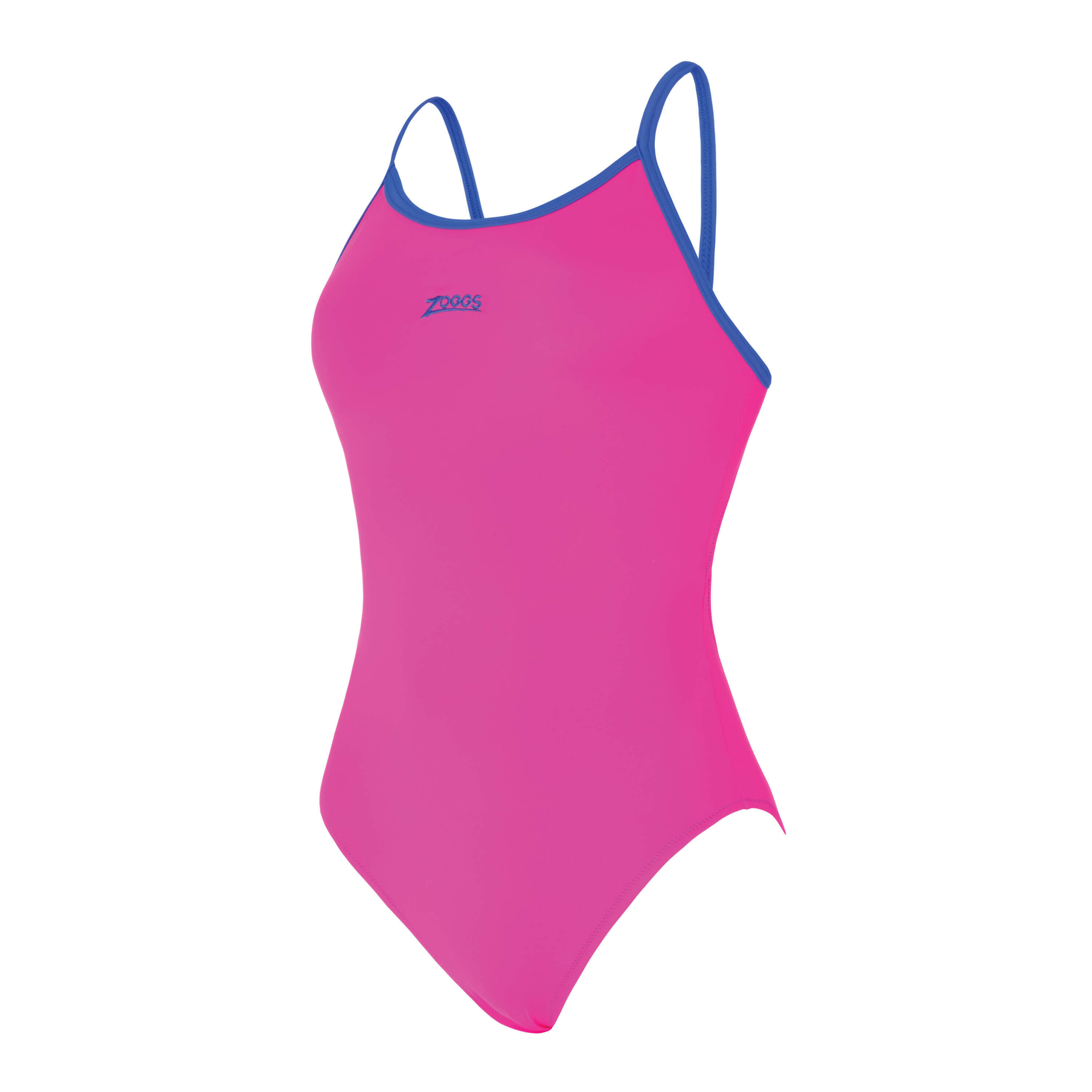 Zoggs - Maillot De Bain 1 Pièce Femme Zoggs Kona Triback - Maillot De Bain 1 Pièce - Bleu|rose - 38 S - Decathlon