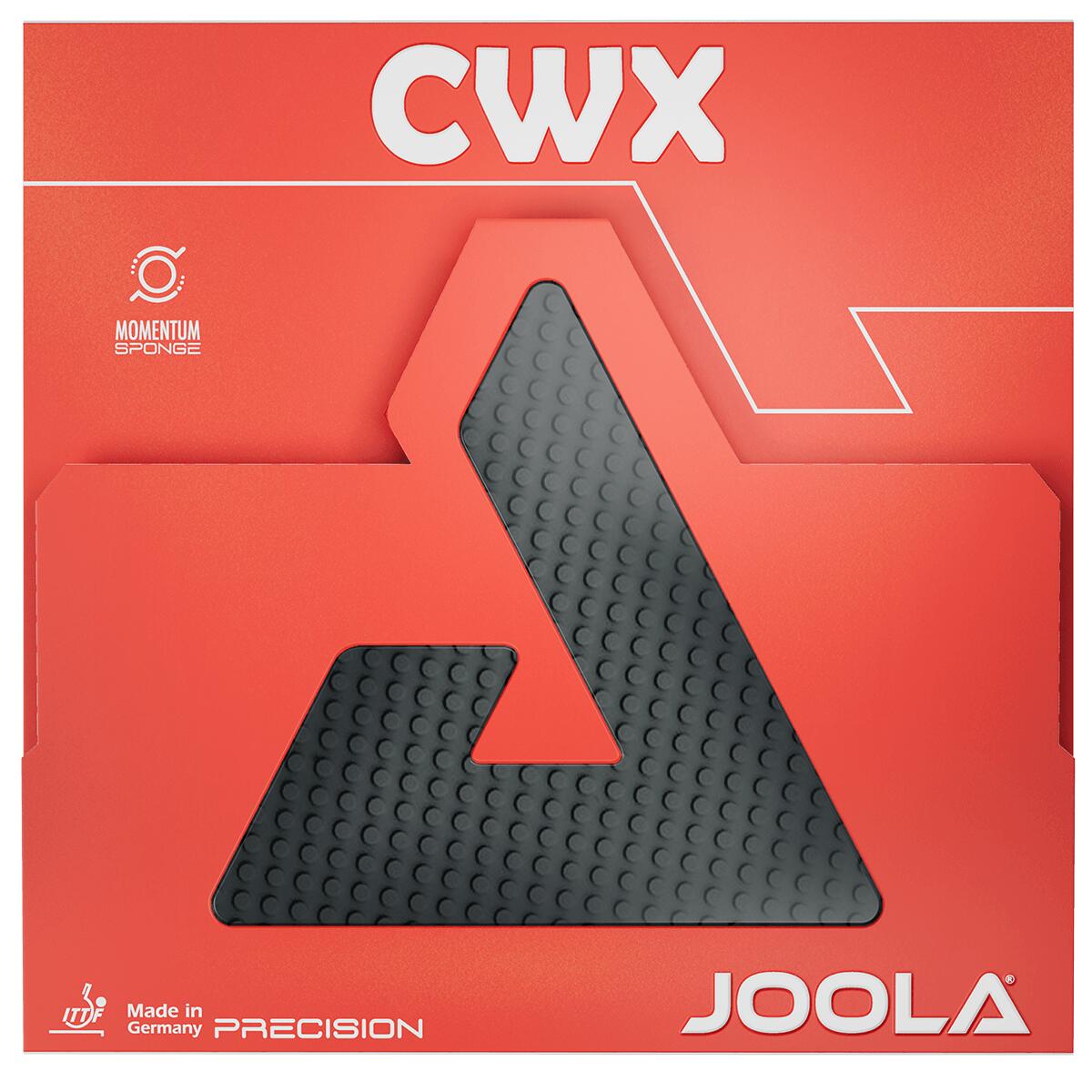 Okładzina JOOLA CWX czerwona OX do tenisa stołowego 5/5