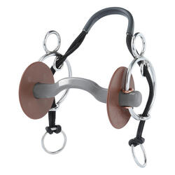 Mors combiné pour cheval avec passage de langue, dur Beris Konnex