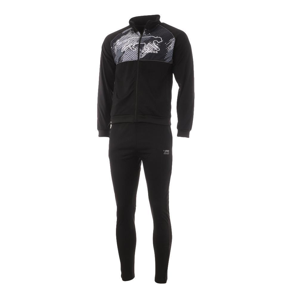 Airness - Survêtement Noir/gris Homme Airness Calvyn - Survêtement - Noir - 38 S - Decathlon