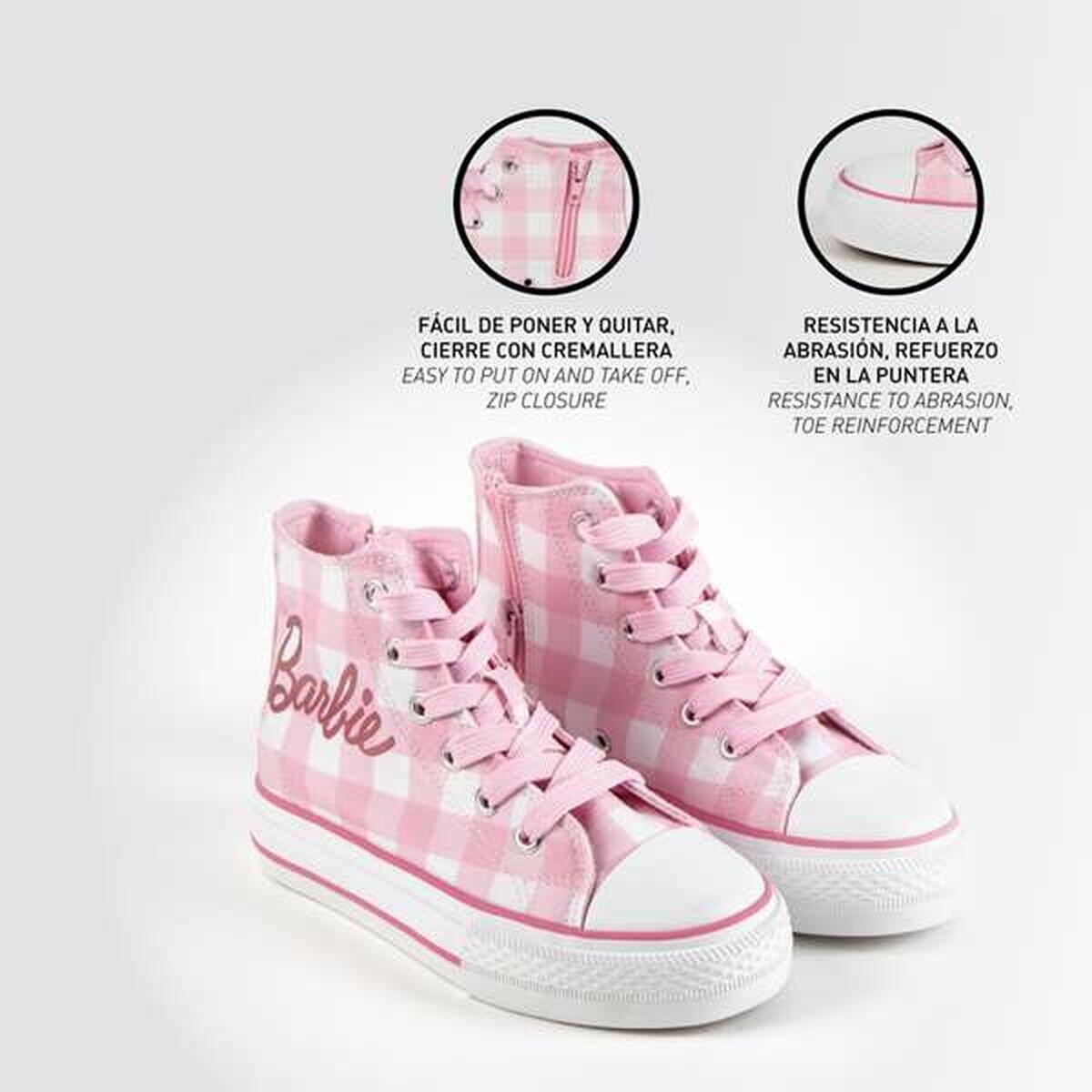 Sapatilhas de Desporto Infantis Barbie Rosa Claro 5/5