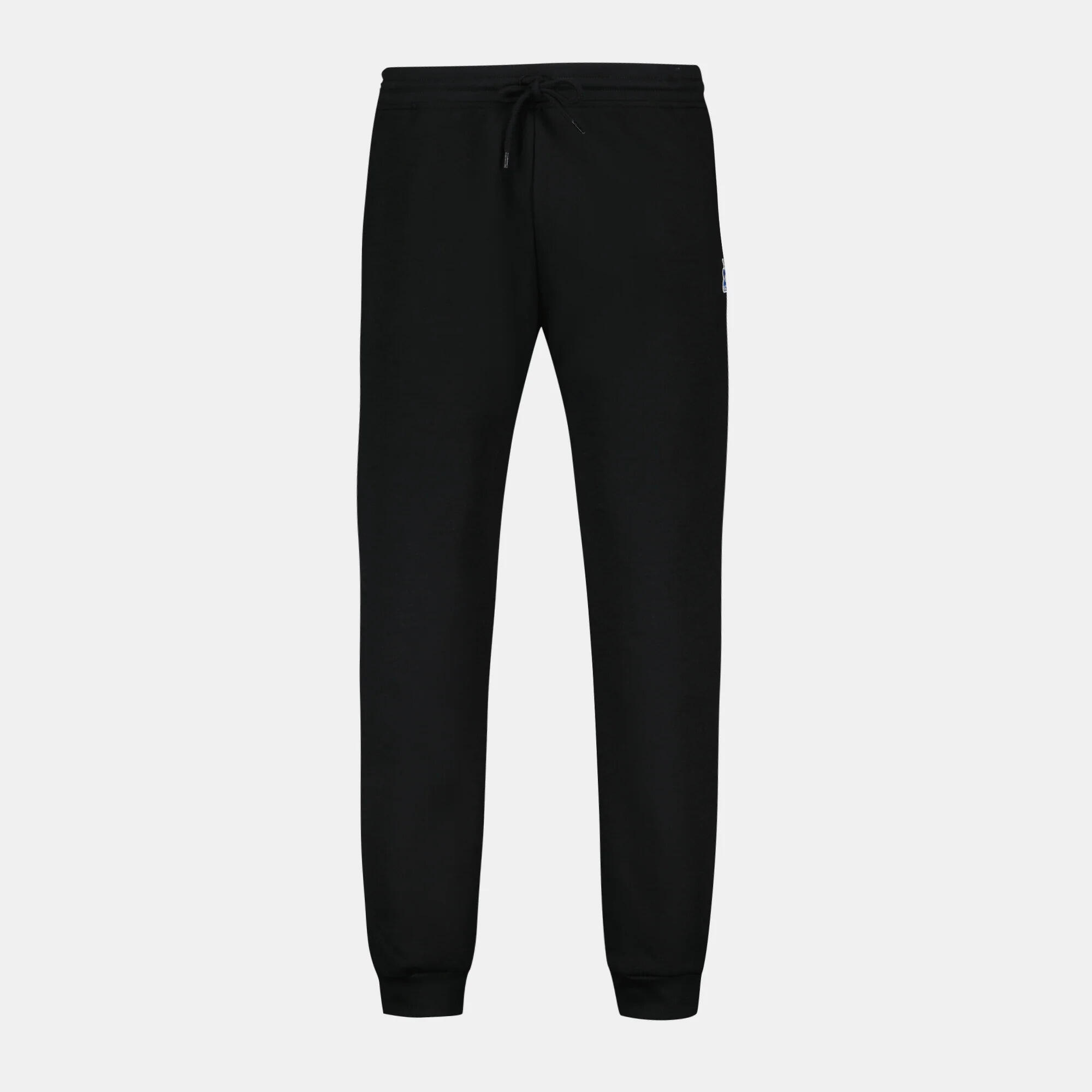 Le Coq Sportif - Pantalon De Jogging Ample Le Coq Sportif Essentiel N°2 - Short - Noir - 48 Xl - Decathlon