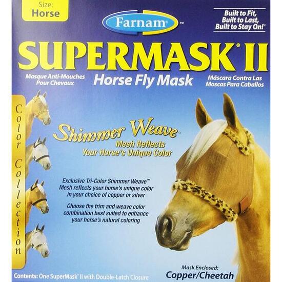 Maschera antimosche per cavalli Farnam Supermask II Arab arab