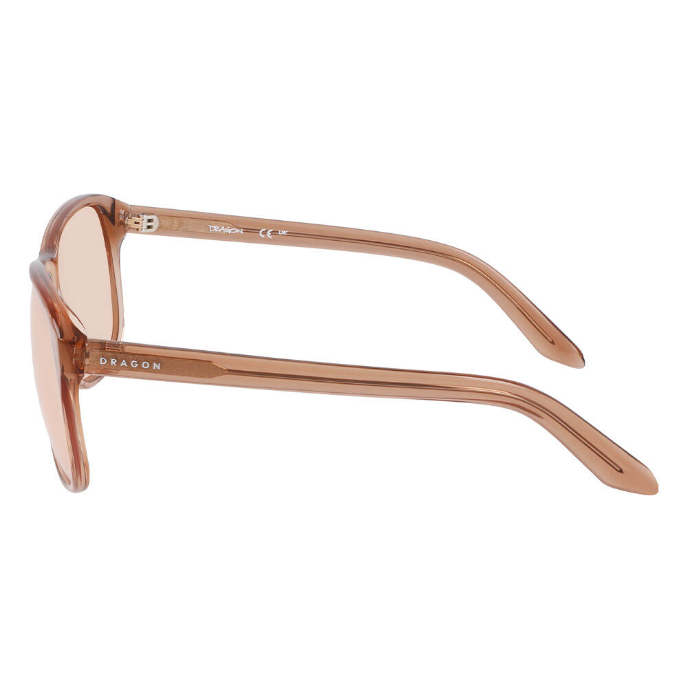 BODHI Lunettes de soleil unisexes - Brown Crystal/Lumalens Peach 3/4