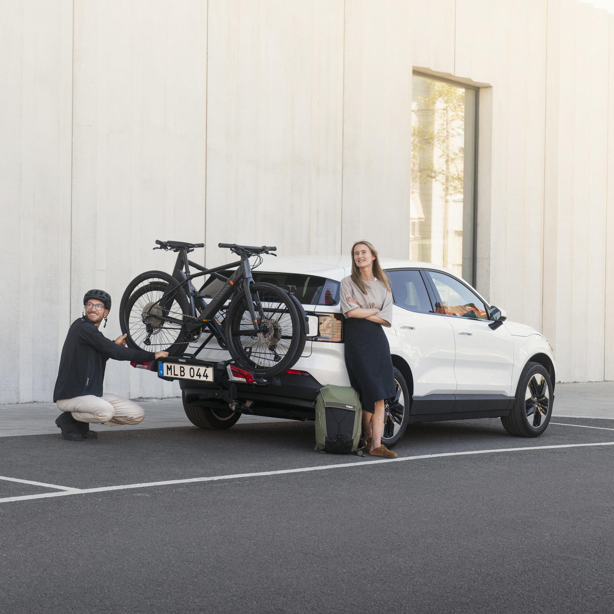 Porte-vélo sur boule d’attelage Thule OutPace 5/7