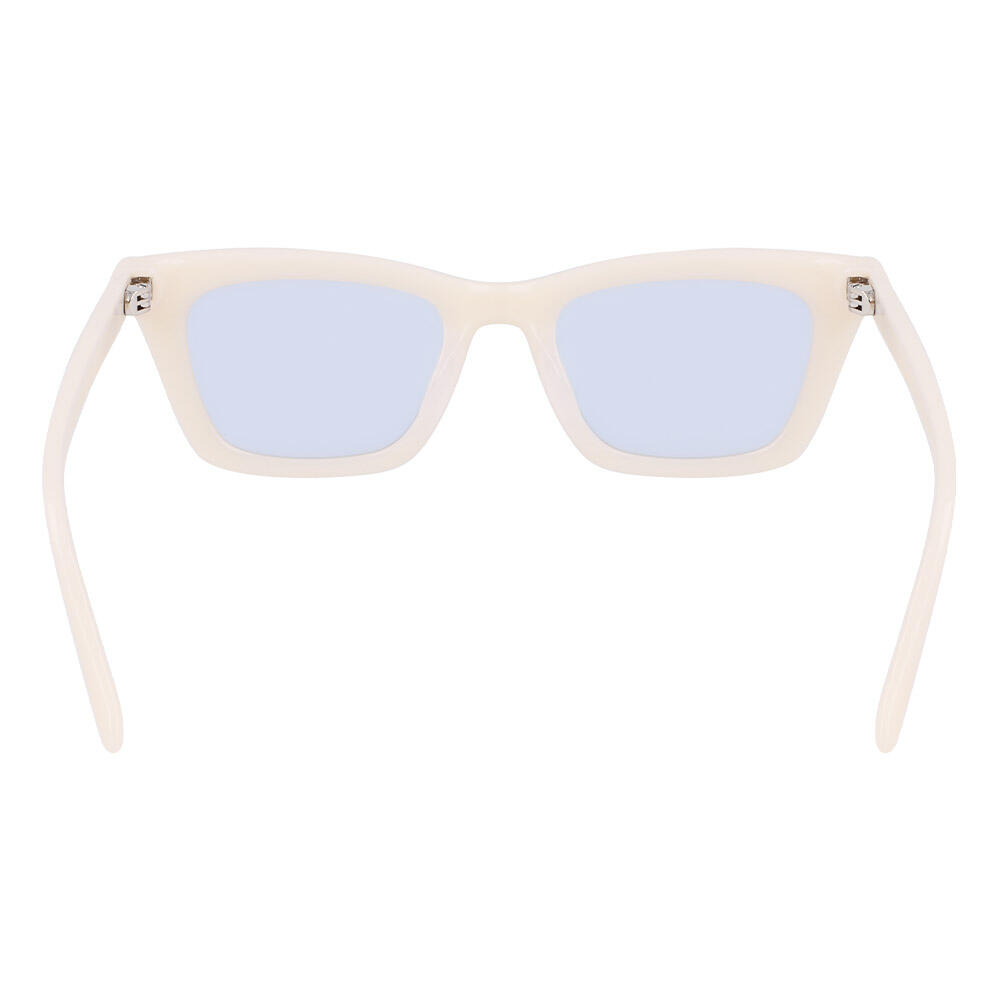 KEELY Lunettes de soleil unisexes - Cream/Lumalens Blue 4/4