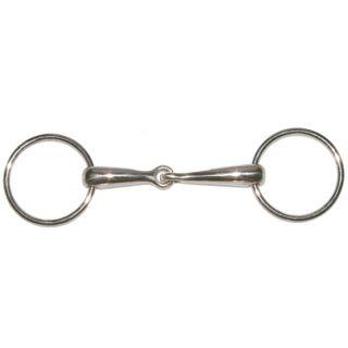 2 pierścienie ze stali nierdzewnej wędzidło dla koni Tattini
