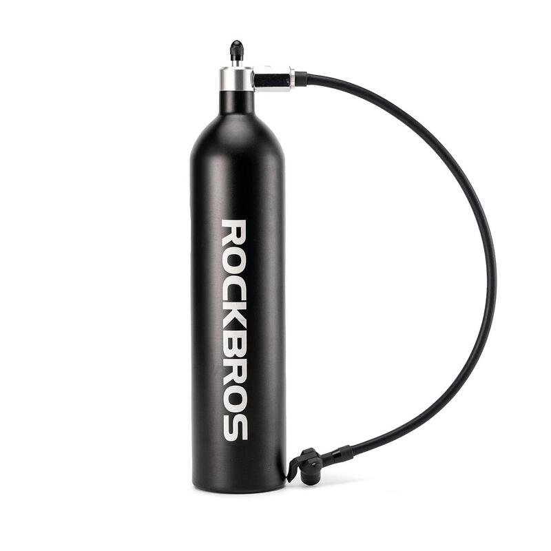 Rezervor de presiune Rockbros pentru umflarea anvelopelor tubeless 200 PSI 1.2l